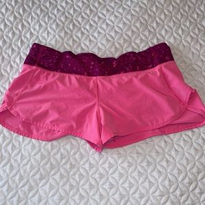 Pink Lululemon Shorts